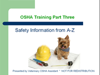 Staff OSHA Training Part 3
